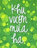 Khu vườn mùa hạ